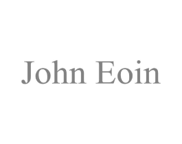 JOHN EOIN商标原图 第25类服装鞋帽