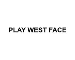 PLAY WEST FACE商标原图 第25类服装鞋帽