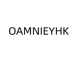 OAMNIEYHK商标原图 第25类服装鞋帽