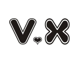 VX商标原图 第25类服装鞋帽