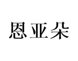 恩亚朵商标原图 第25类服装鞋帽