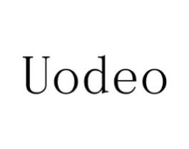 UODEO商标原图 第25类服装鞋帽