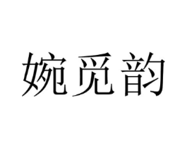 婉觅韵商标原图 第25类服装鞋帽