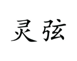 灵弦商标原图 第25类服装鞋帽