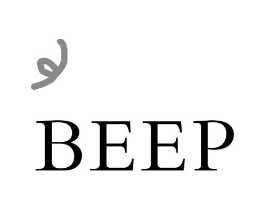 BEEP商标原图 第25类服装鞋帽