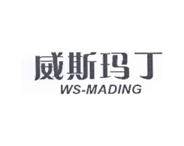 威斯玛丁 WS-MADING商标原图 第25类服装鞋帽