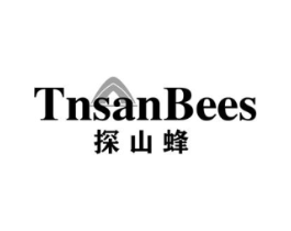 TNSANBEES 探山蜂商标原图 第25类服装鞋帽