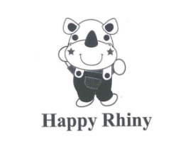HAPPY RHINY商标原图 第25类服装鞋帽