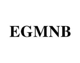 EGMNB商标原图 第25类服装鞋帽