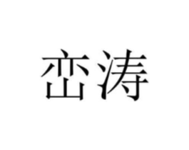峦涛商标原图 第25类服装鞋帽
