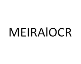 MEIRAIOCR商标原图 第25类服装鞋帽