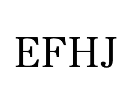 EFHJ商标原图 第25类服装鞋帽