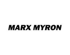 MARX MYRON商标原图 第25类服装鞋帽