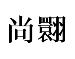 尚翾商标原图 第25类服装鞋帽