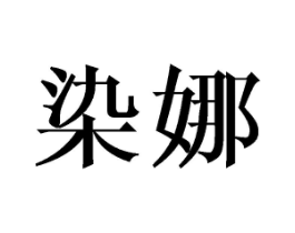 染娜商标原图 第25类服装鞋帽