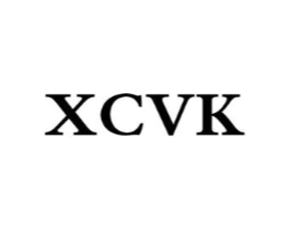 XCVK商标原图 第25类服装鞋帽