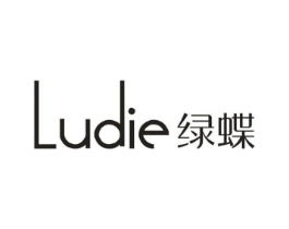 LUDIE 绿蝶商标原图 第25类服装鞋帽