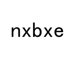 NXBXE商标原图 第25类服装鞋帽