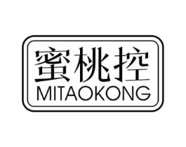 蜜桃控商标原图 第25类服装鞋帽