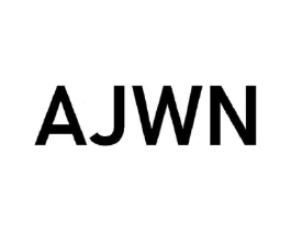 AJWN商标原图 第25类服装鞋帽