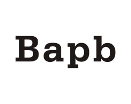 BAPB商标原图 第25类服装鞋帽