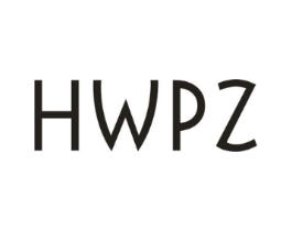 HWPZ商标原图 第25类服装鞋帽
