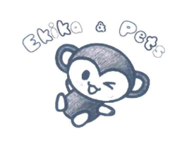 EKIKA&PETS商标原图 第25类服装鞋帽