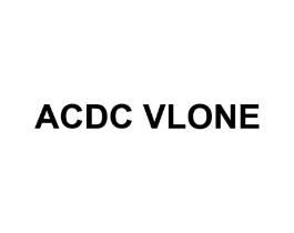 ACDC VLONE商标原图 第25类服装鞋帽