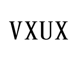 VXUX商标原图 第25类服装鞋帽