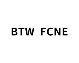 BTW FCNE商标原图 第25类服装鞋帽
