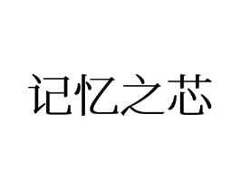 记忆之芯商标原图 第25类服装鞋帽