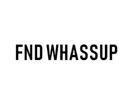 FND WHASSUP商标原图 第25类服装鞋帽
