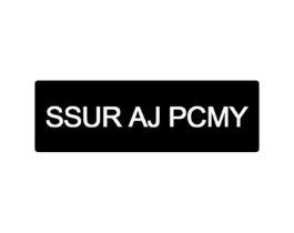 SSUR AJ PCMY商标原图 第25类服装鞋帽