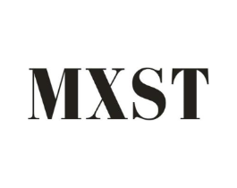 MXST商标原图 第25类服装鞋帽