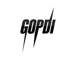 GOPDI商标原图 第25类服装鞋帽