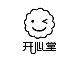 开心堂商标原图 第25类服装鞋帽