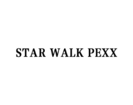 STAR WALK PEXX商标原图 第25类服装鞋帽