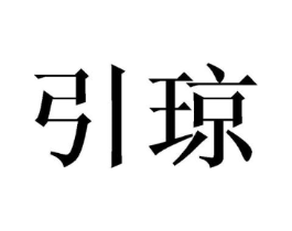 引琼商标原图 第25类服装鞋帽