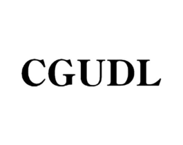 CGUDL商标原图 第25类服装鞋帽