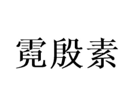 霓殷素商标原图 第25类服装鞋帽