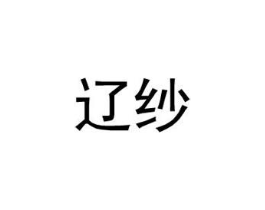 辽纱商标原图 第25类服装鞋帽