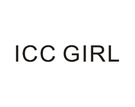 ICC GIRL商标原图 第25类服装鞋帽