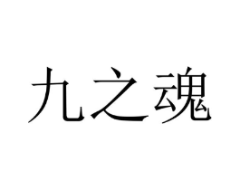 九之魂商标原图 第25类服装鞋帽