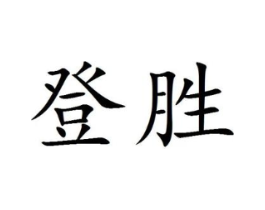 登胜商标原图 第25类服装鞋帽