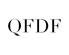 QFDF商标原图 第25类服装鞋帽