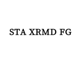 STA XRMD FG商标原图 第25类服装鞋帽