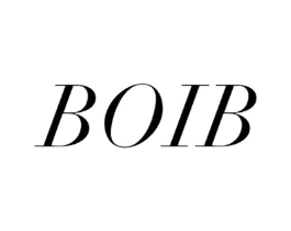 BOIB商标原图 第25类服装鞋帽