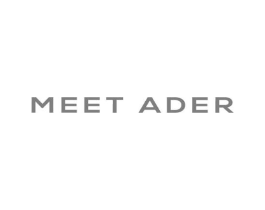 MEET ADER商标原图 第25类服装鞋帽