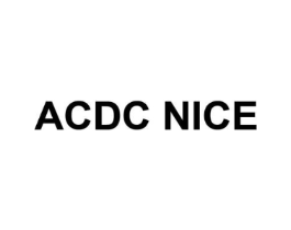 ACDC NICE商标原图 第25类服装鞋帽