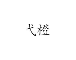 弋橙商标原图 第25类服装鞋帽